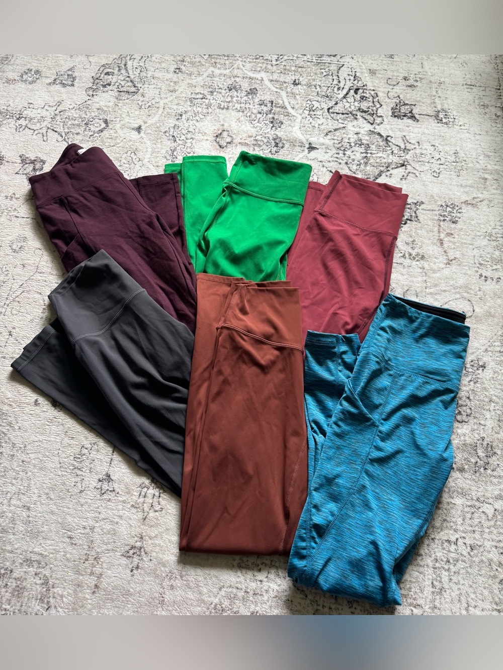 Assorted Women's Athletic Leggings - Multi Color Pack